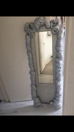 Zilverkleurige kinderspiegel meisjes., 100 tot 150 cm, Ophalen of Verzenden, Zo goed als nieuw, Rechthoekig