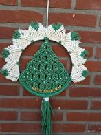 Macramé Kerstkrans - Handgemaakt 40cm, Ophalen of Verzenden, Nieuw