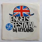 Oude sticker.  ENGELS FESTIVAL bij LEYLAND., Ophalen of Verzenden