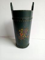 Beschilderde paraplu bak, Huis en Inrichting, Ophalen, Zo goed als nieuw, Hout