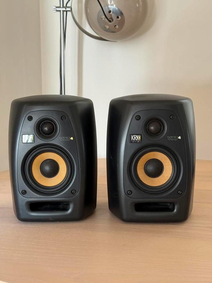 KRK VXT4 set van 2, Audio, Tv en Foto, Luidsprekers, Gebruikt, Front, Rear of Stereo speakers, Overige merken, Ophalen of Verzenden