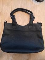 Grote zwarte damestas 1 vak (nieuw)., Ophalen of Verzenden, Nieuw, Zwart, Handtas