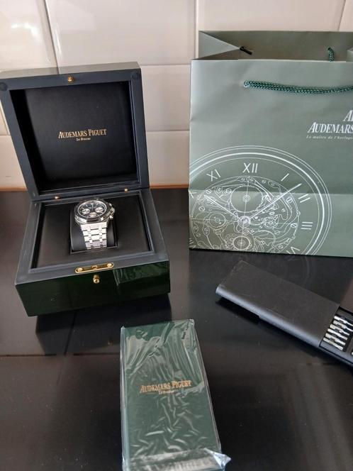 Audermars piguet, Sieraden, Tassen en Uiterlijk, Horloges | Heren, Nieuw, Overige merken, Staal, Staal, Ophalen of Verzenden