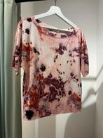 Vanilia shirt roze print 38, Ophalen of Verzenden, Zo goed als nieuw, Korte mouw
