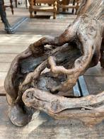 Stoer landelijk tafeltje krukje bijzettafeltje plantentafel, Ophalen