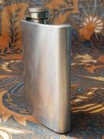 Mooie originele vintage zakfles uit Engeland 13,5 cm., Ophalen of Verzenden