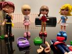 Poppetjes set + accessoires (z.g.a.n.), Kinderen en Baby's, Speelgoed | Poppen, Ophalen of Verzenden, Zo goed als nieuw, Overige typen