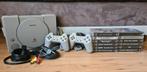 Playstation 1, Spelcomputers en Games, Ophalen of Verzenden, Gebruikt, Met 2 controllers, Met games