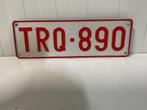 Belgische nummerplaat voor decoratie mancave, Ophalen, Zo goed als nieuw, Auto's