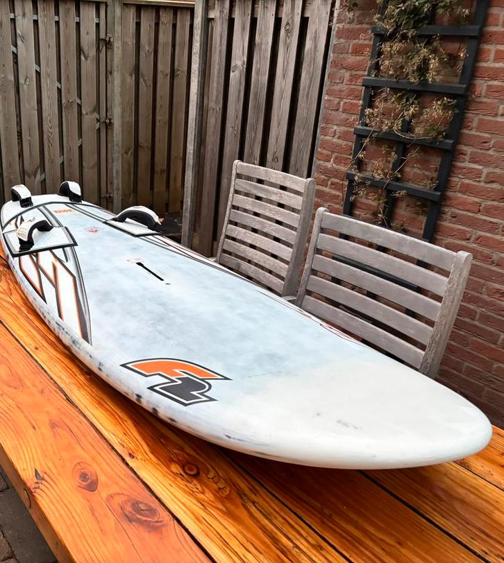 Windsurfplank F2 RX 120 liter, Watersport en Boten, Windsurfen, Gebruikt, Plank, Minder dan 250 cm, Ophalen