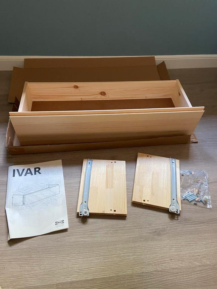 IKEA Ivar lade (80x30x18) - Nieuw!, Huis en Inrichting, Kasten | Kledingkasten, Nieuw, Minder dan 100 cm, 50 tot 100 cm, 25 tot 50 cm