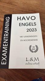 H.G.A. Honders - Examentraining Havo Engels 2023, Ophalen, Zo goed als nieuw, HAVO, H.G.A. Honders