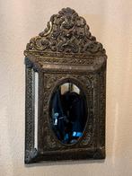 Antieke spiegel, Antiek en Kunst, Ophalen, Rechthoekig