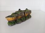 Aquarium decoratie ornament schip, Dieren en Toebehoren, Vissen | Aquaria en Toebehoren, Ophalen of Verzenden, Zo goed als nieuw