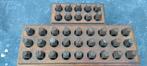 Vintage slagletter set - 5/16" (8mm) - Letters & Cijfers, Ophalen of Verzenden