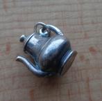 zilveren vintage 3D bedel theepot [387], Overige merken, Verzenden, Zo goed als nieuw, 1 bedel