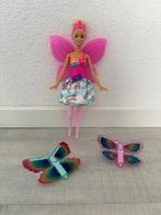 Als nieuw! Prachtige Barbie Dreamtopia fladderpop + vleugels, Ophalen of Verzenden, Zo goed als nieuw, Barbie