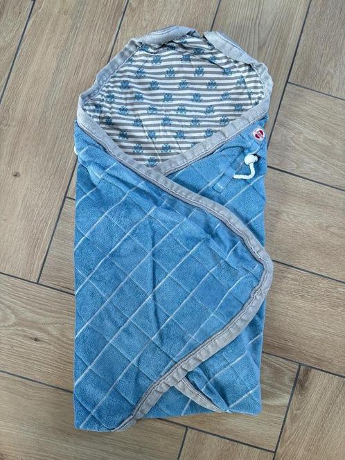 * Lodger wrapper * omslagdoek baby blauw / wikkeldeken, Kinderen en Baby's, Dekens, Slaapzakjes en Inbakerproducten, Zo goed als nieuw