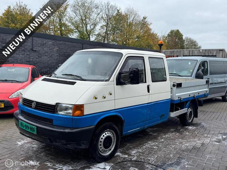 Volkswagen Transporter 2.4 D 6P -DUBBELCABINE-PICK-UP- *EXPO, Auto's, Volkswagen, Bedrijf, Te koop, Transporter, Diesel, Euro 2