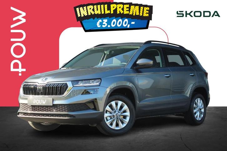 Skoda Karoq 1.0 TSI 115pk Business Edition | Trekhaak Uitkla, Auto's, Skoda, Bedrijf, Te koop, Karoq, ABS, Airbags, Airconditioning