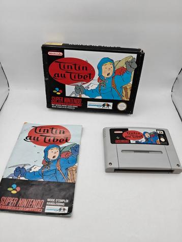 Tintin Au Tibet SNES beschikbaar voor biedingen