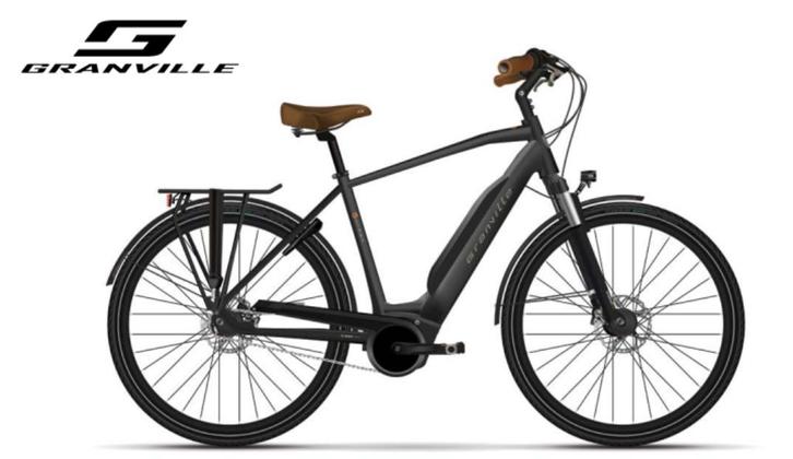 Granville E-Urban N2 Elektrische Herenfiets, Fietsen en Brommers, Fietsen | Heren | Herenfietsen, Nieuw, Overige merken, 53 tot 57 cm