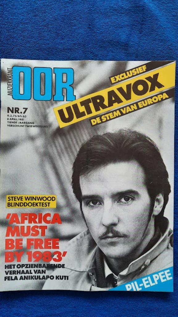 OOR 7-1981 Ultravox Steve Winwood UK Subs Nasmak Millie Jack, Boeken, Tijdschriften en Kranten, Zo goed als nieuw, Muziek, Film of Tv