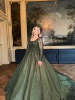Prachtige Henna Jurk - Maat 38-44, Kleding | Dames, Trouwkleding en Trouwaccessoires, Ophalen, Zo goed als nieuw, Groen, Trouwjurk