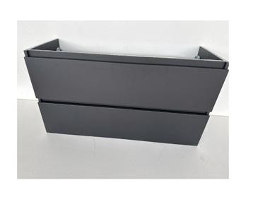 Badkamermeubel/wastafelkast zwart met 2 lades*120x45 *Nieuw beschikbaar voor biedingen