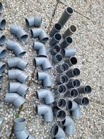70 pvc lijm koppelingen 40 mm doorsnee en 17 stuksvan 110 mm, Doe-het-zelf en Verbouw, Buizen en Afvoer, Ophalen, Bochten, Pvc