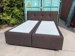 Luxe Boxspring 180x210 - Showroommodel - Nieuw!, Huis en Inrichting, Slaapkamer | Bedden, Ophalen, Bruin, 210 cm, 180 cm