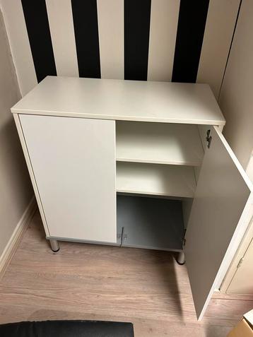 IKEA Kastje Wit - 85x43x96 cm push to open beschikbaar voor biedingen