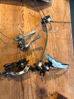 Vintage derailleur groep Huret, Ophalen of Verzenden, Gebruikt