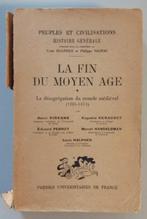 La fin du moyen age (beide delen) - Henri Pirenne e.a., Boeken, Gelezen, 15e en 16e eeuw, Europa, Ophalen of Verzenden