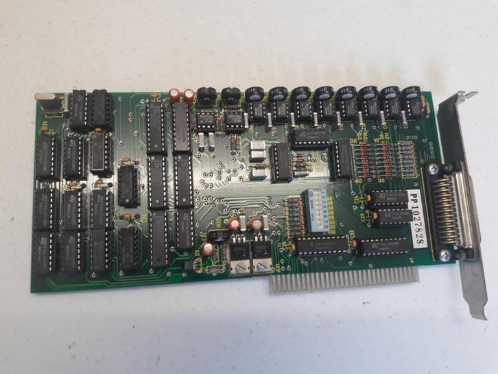 ELV 892522L A/D-D/A omzetter kaart voor de IBM PC XT/AT., Computers en Software, Vintage Computers, Ophalen of Verzenden
