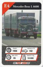 Kw2912 autokaartje mercedes benz l 6600, Ophalen of Verzenden, Zo goed als nieuw, Auto's