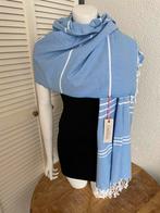 Hamamdoek. Omslagdoek. Sjaal., Ophalen of Verzenden, Nieuw, Blauw, Handdoek