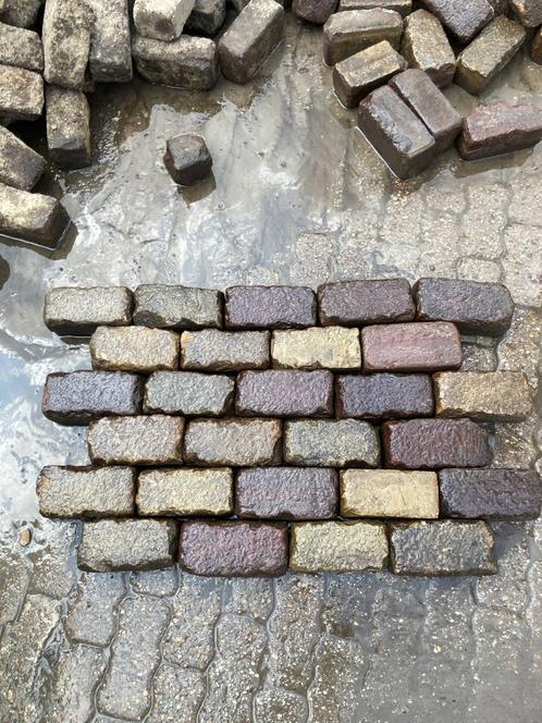 oud gebakken genuanceerde klinkerkeien, Tuin en Terras, Tegels en Klinkers, Gebruikt, Klinkers, Keramiek, 10 m² of meer, Ophalen of Verzenden