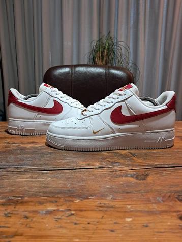 Nike Air Force 1 Mini Swoosh 'Red Gold' Size 40 beschikbaar voor biedingen