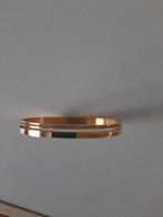 Bangle armband met Zirkonia, Sieraden, Tassen en Uiterlijk, Armbanden, Ophalen of Verzenden, Nieuw, Goud, Staal