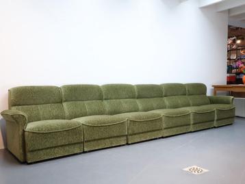 Vintage modulebank | 6 delig | Top staat | Groen  beschikbaar voor biedingen
