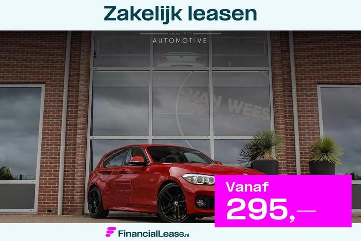 ️ BMW 1-serie 118i Edition M Sport Shadow High Executi, Auto's, BMW, Bedrijf, Lease, Financial lease, 1-Serie, ABS, Airbags, Airconditioning