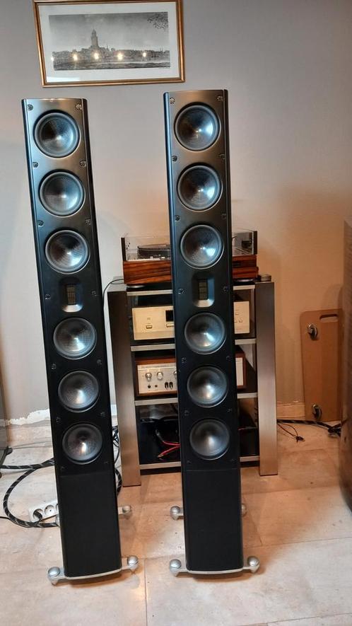 Scansonic MB6B, het vlaggenschip uit Denemarken, Audio, Tv en Foto, Luidsprekers, Zo goed als nieuw, Front, Rear of Stereo speakers