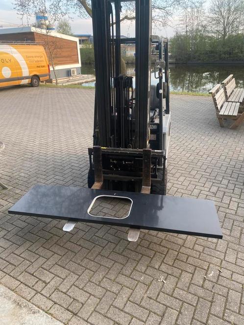 Keukenblad met spoelbakgat, Huis en Inrichting, Keuken | Keukenelementen, Gebruikt, Minder dan 100 cm, 200 cm of meer, 50 tot 75 cm