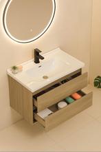 Wastafelmeubel met keramische blad Duurzaam&Luxe Design 60cm, Huis en Inrichting, Badkamer | Badkamermeubels, Ophalen of Verzenden