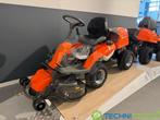Husqvarna R 214C Rider frontmaaier inclusief 94cm combi dek, Tuin en Terras, Zitmaaiers, Ophalen, Nieuw, HUSQVARNA, Mulchfunctie