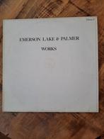 LP    Emerson, Lake & Palmer -  Works, Ophalen of Verzenden, Gebruikt, Progressive