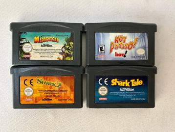GBA Games 4 stuks - Nintendo Gameboy Advance beschikbaar voor biedingen