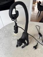 Aap Tafellamp - zwart, Huis en Inrichting, Lampen | Tafellampen, Ophalen of Verzenden, Gebruikt, Kunststof, Minder dan 50 cm