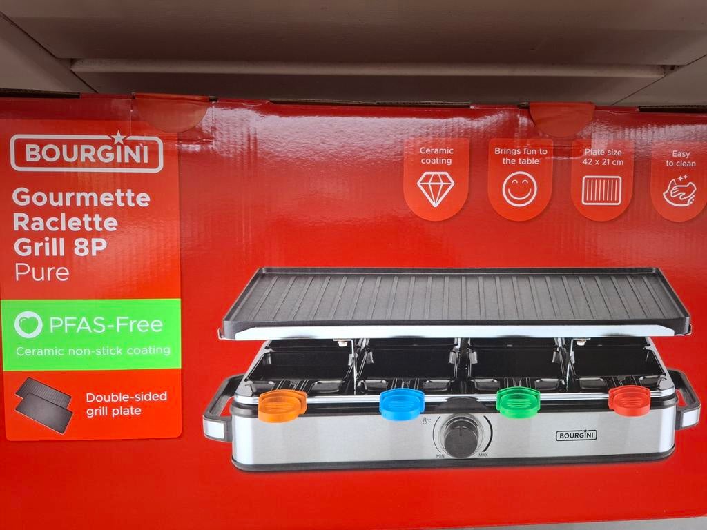 Gourmetset 8p nieuw in doos, Ophalen